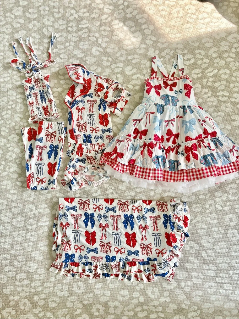 In My Jammers + Posh Peanut 3T-4T 4th of July bundle